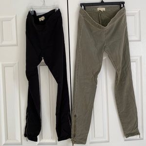 Cloth & stone ankle zip leggings